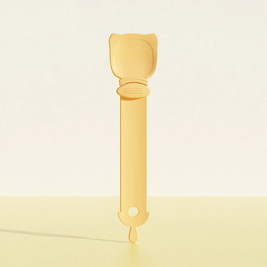 Cute and Convenient Cat Treat Spoons: Easy-Squeeze, One-Handed Feeder, Cat Supplies for Feeding Wet Treats and Supplements